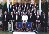 Whitby Brass Band group photo: 1994